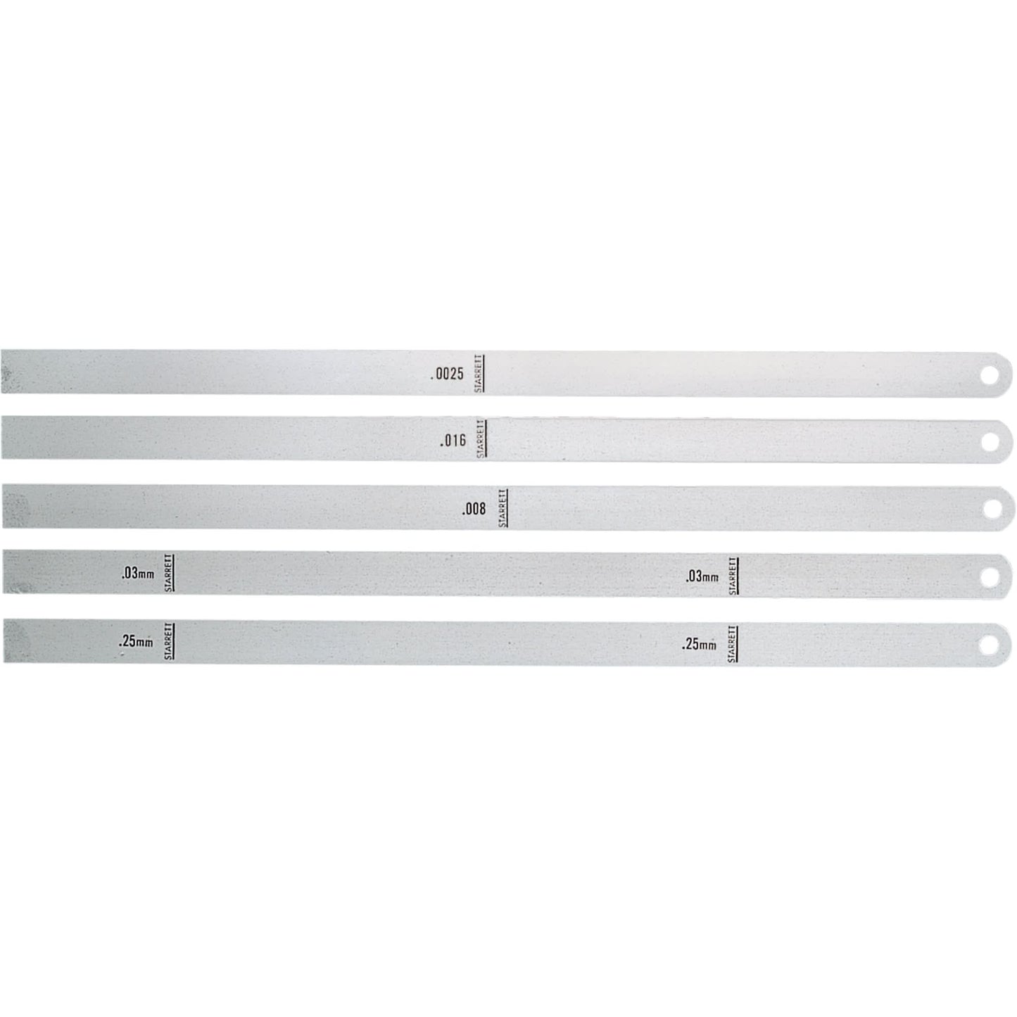 Thickness Gauges or "Feeler" Stock
