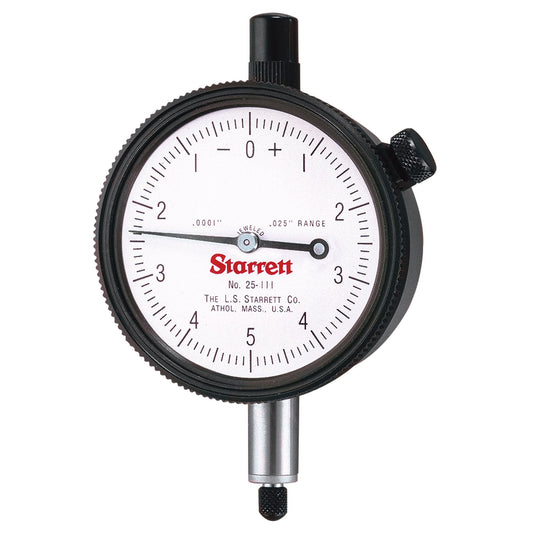 Dial Indicators - No. 25 Series - AGD Group 2, 0" - 1" Range