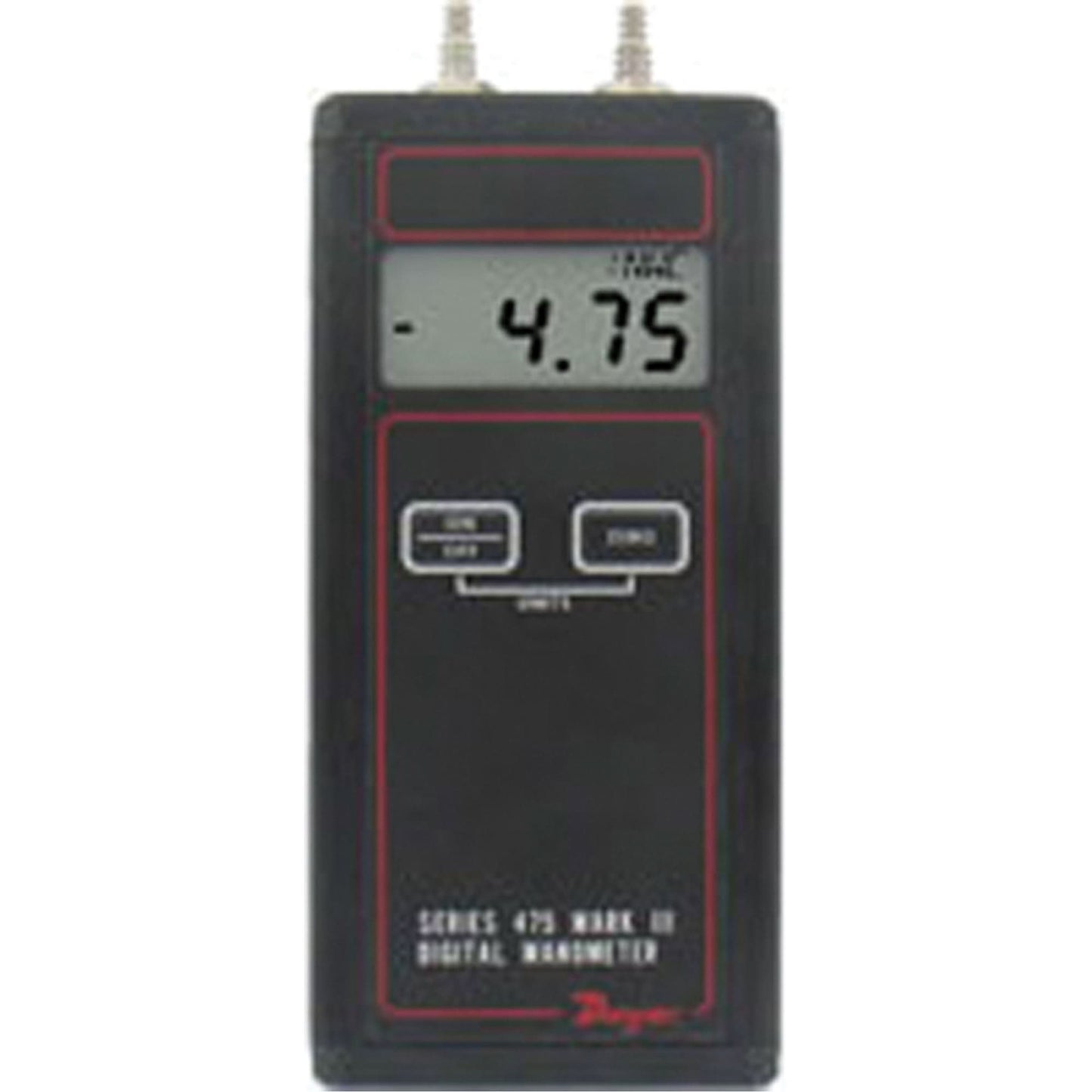 Manometer, Digital, 0 - 10.00 in. w.c