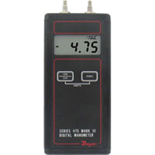 Manometer, Digital, 0 - 10.00 in. w.c