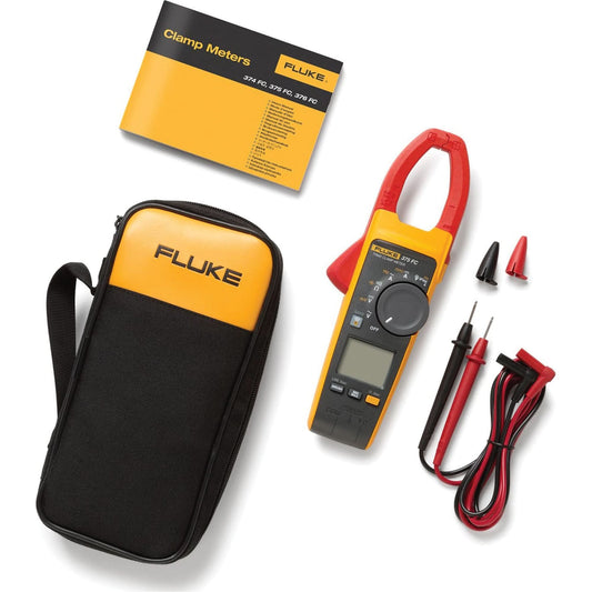 Pince multimètre TRMS Fluke 375 FC, tension CA/CC, courant CA/CC
