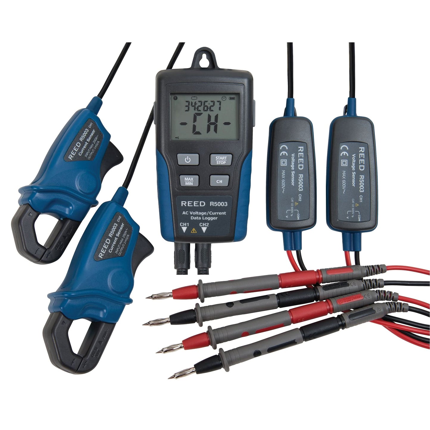 Voltage/Current Data Logger with ISO Certificate