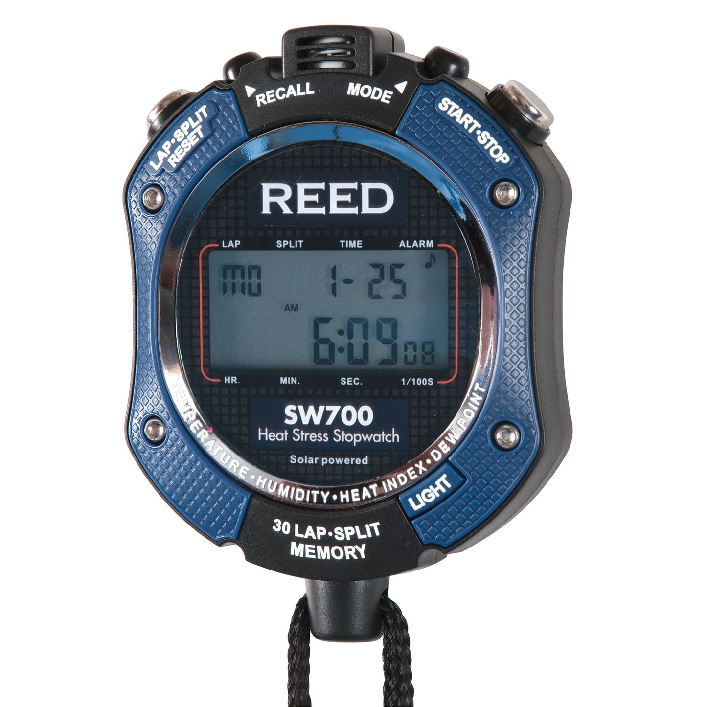 Heat Stress Stop Watch, Digital, Water Resistant