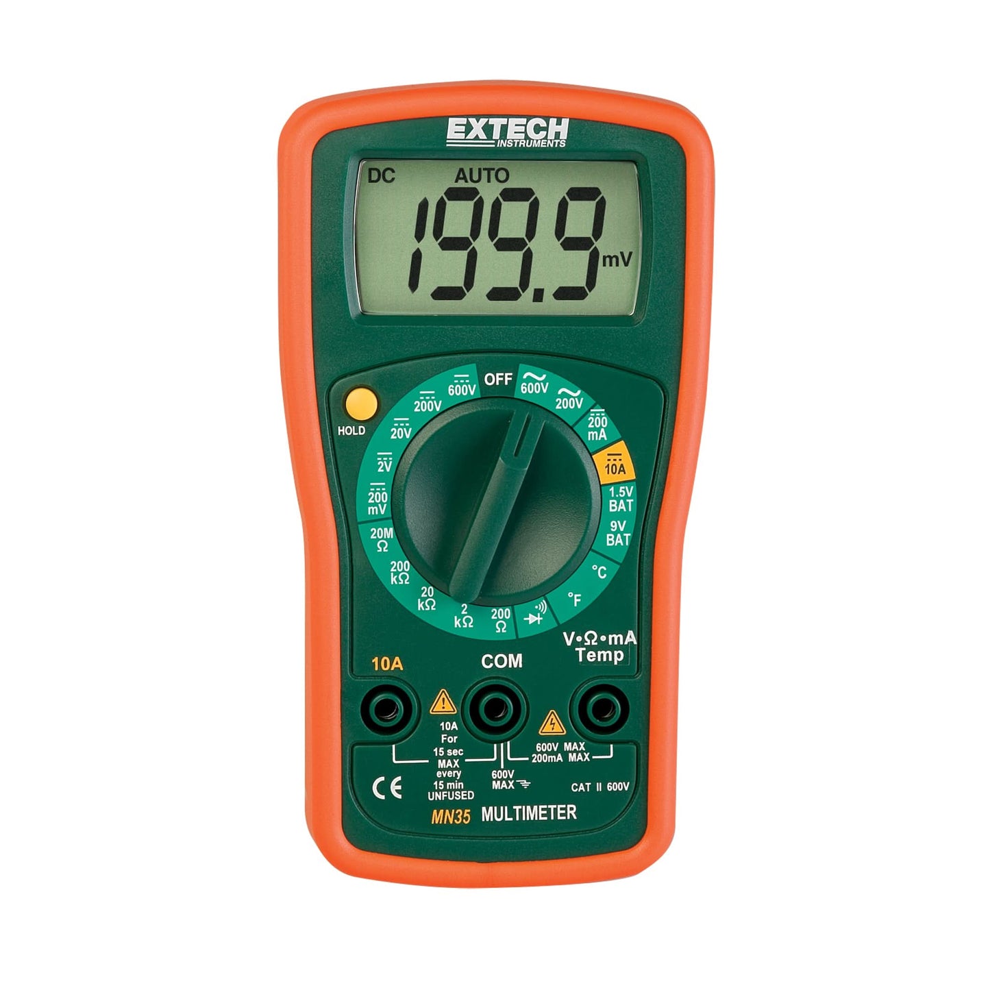 Digital Mini Multimeter, AC/DC Voltage, DC Current