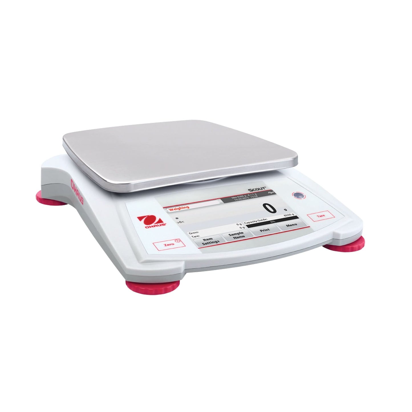 STX6201 Scout® STX Electronic Balance, 6200 g Cap., 0.1 g Graduations