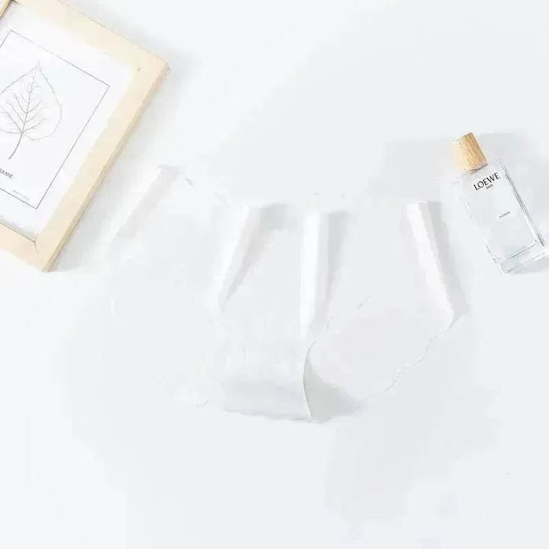 Ice Silk Traceless Girl Underwear Solid Color Pant