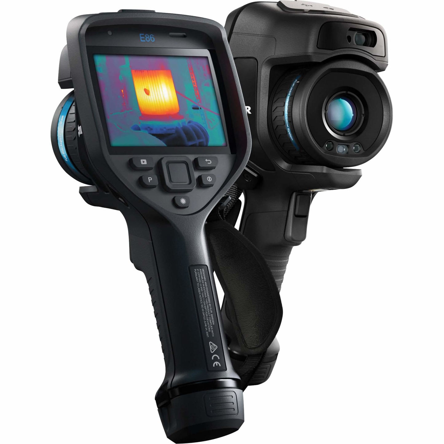 E86 Advanced Thermal Imaging Camera with 14°, 24° & 42° Lens, 464 x 348 pixels, -20° - 1500°C (-4° - 2732°F), 30 mK/40 mk/50 mK