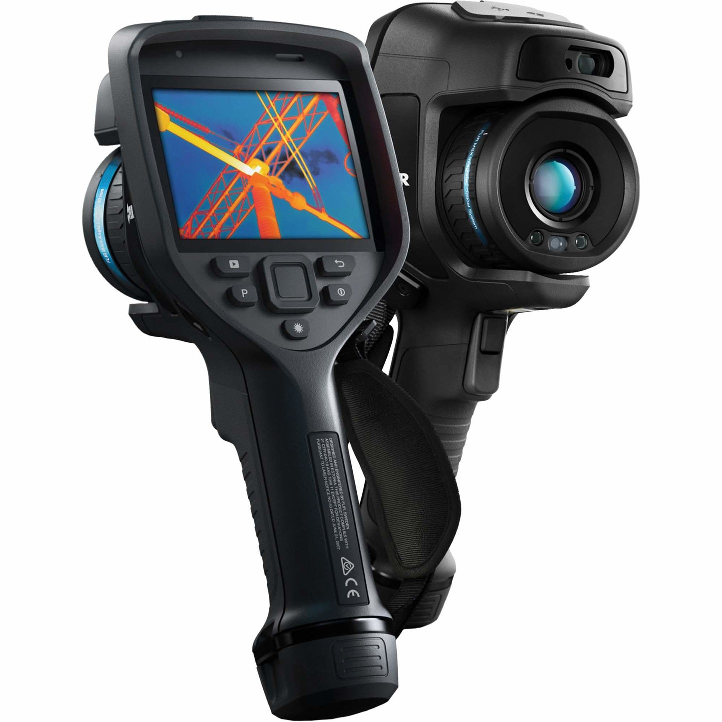 Caméra thermique avancée E96 avec objectifs 24° et 42°, 640 x 480 pixels, -20° - 1500°C (-4° - 2732°F), 30 mK/40 mK