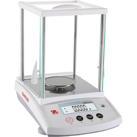 Balance ANALYTIQUE série PR, capacité de 62 g, précision de 0,1 mg