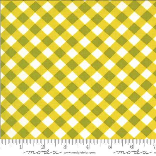 Blooming Bunch for Moda Fabrics - Citrine Plaid