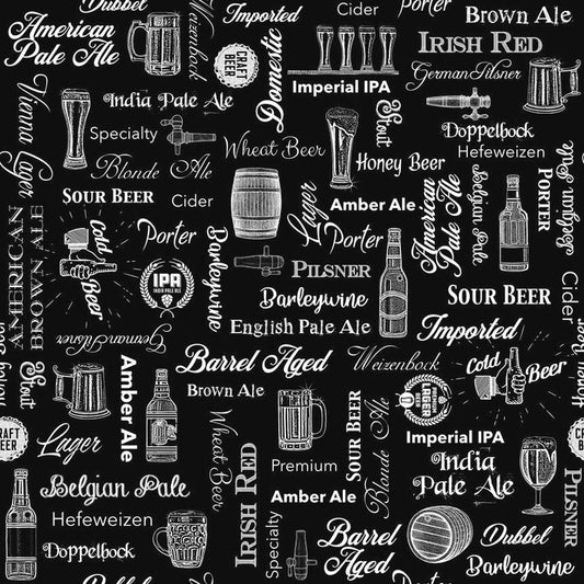 On Tap - Tissu à bière par Quilting Treasures