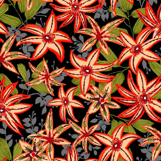 Paintbrush Studio UBUNTU 120-99822 Coral Flowers