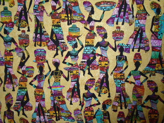African Women - Kenta C7420 - Timeless treasures