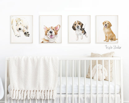Beagle Puppy Art Print