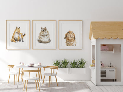 Chipmunk Art Print