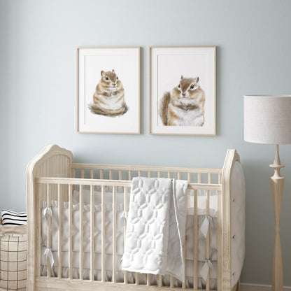 Chipmunk Art Print