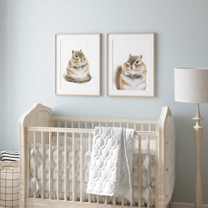 Chipmunk Art Print