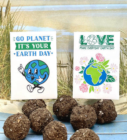 Seed Packages - Earth Day - Includes 10 Packages of Wildflower Seeds