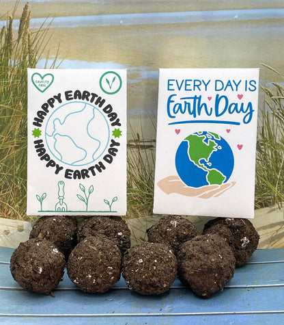 Seed Packages - Earth Day - Includes 10 Packages of Wildflower Seeds