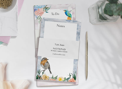 Hummingbird To-Do List Notepad