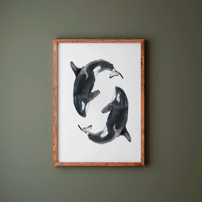 Whale Art Print