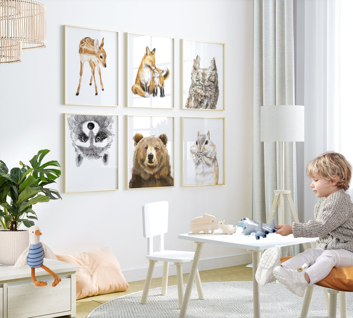 Raccoon Art Print