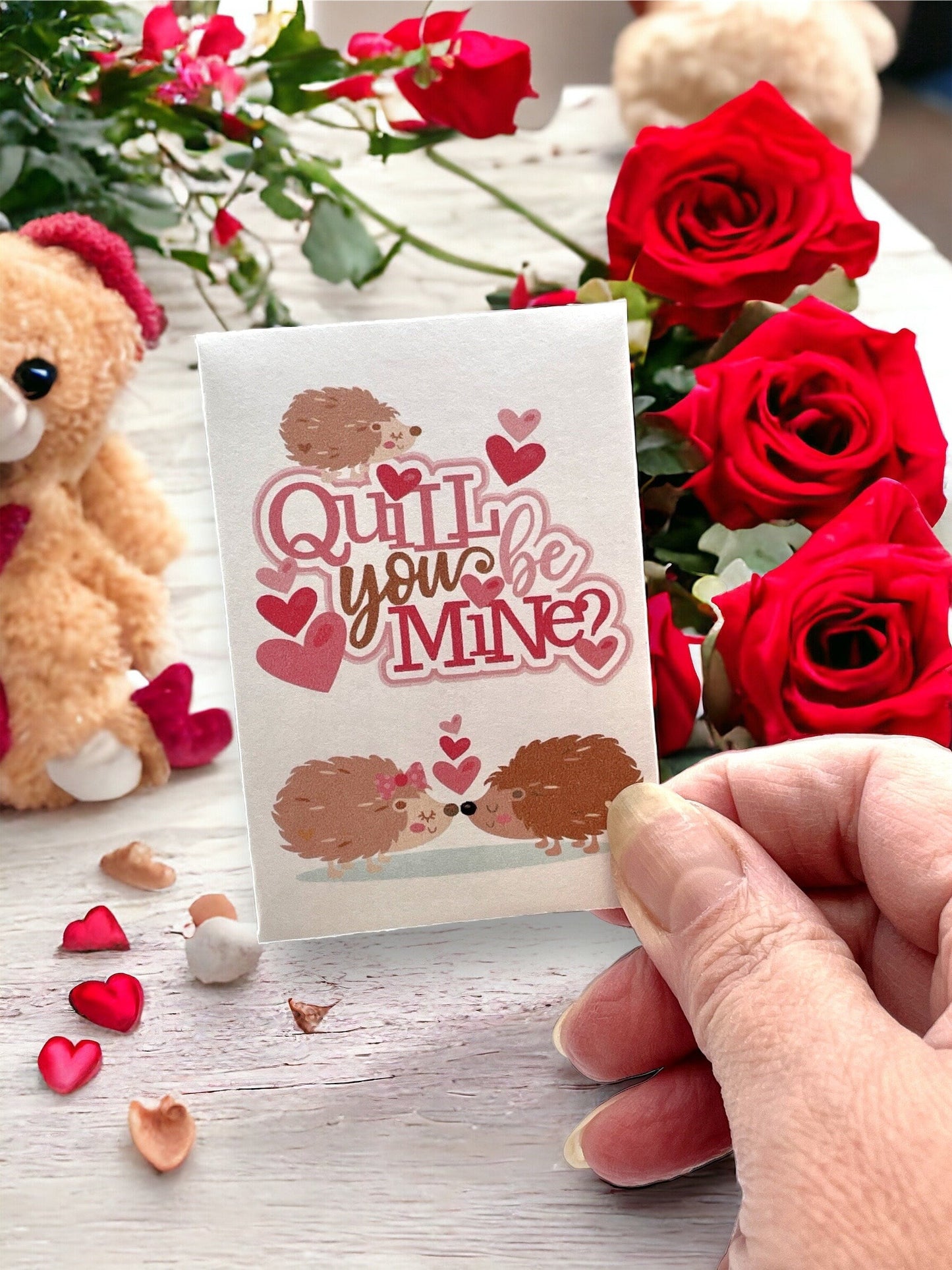 Seed Packages - Valentine’s Day Gift for Kids - Includes Seeds - 10 Packages