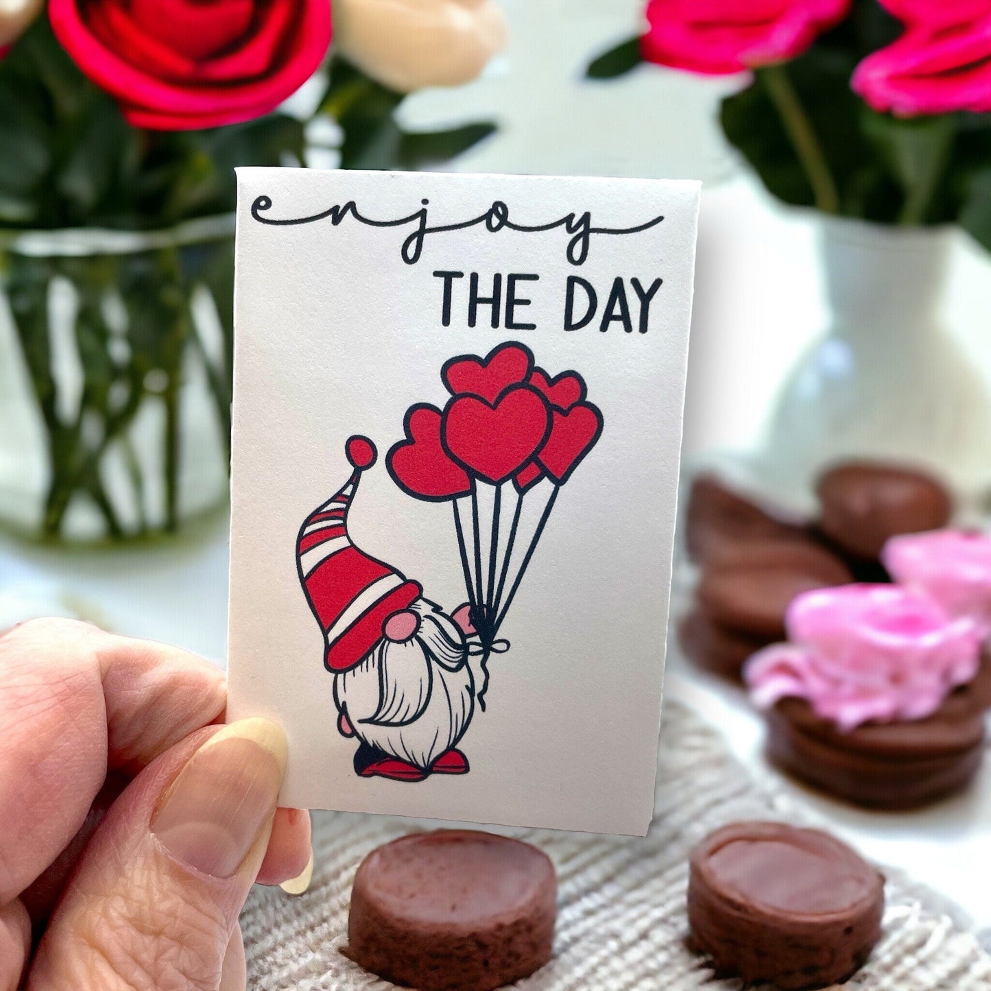 Seed Packages - Valentine’s Day seed package with poppies - 10 packages