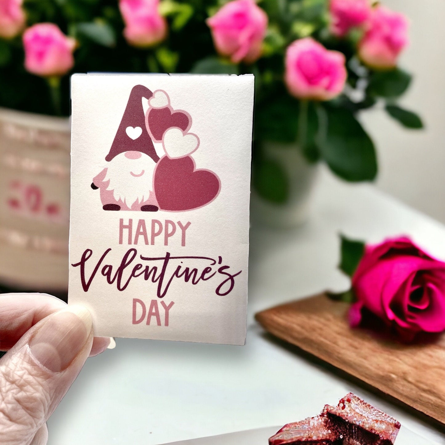 Seed Packages - Valentine’s Day seed package with poppies - 10 packages