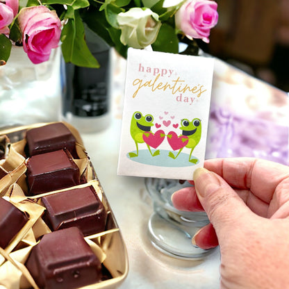 Paquets de graines - Saint-Galentin - Cadeau pour les amies - Comprend des graines - 10 paquets