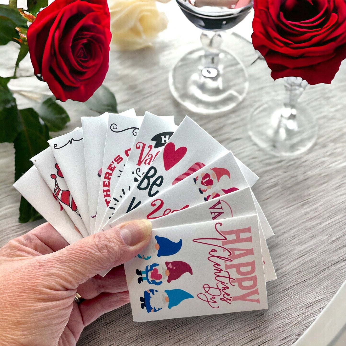 Seed Packages - Valentine’s Day seed package with poppies - 10 packages