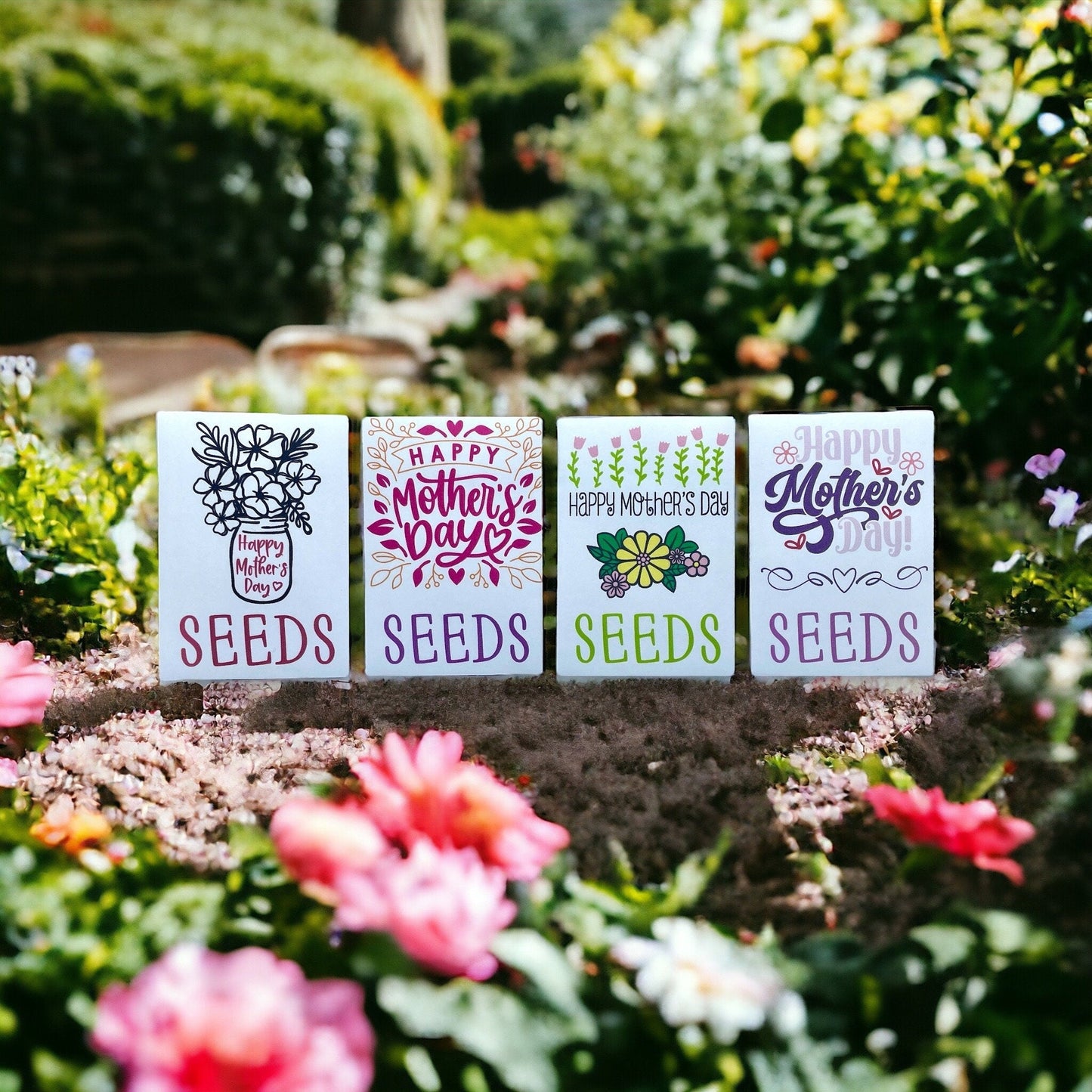 Seed Packages - Mother’s Day - Includes 10 Packages of Poppy Seeds