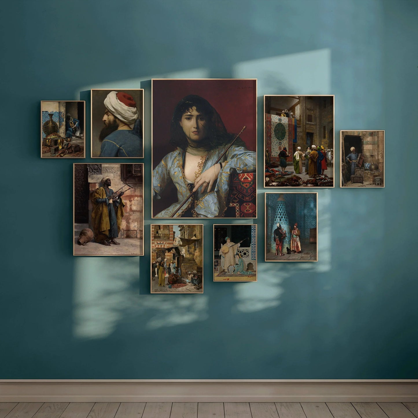 Eastward Gaze: Art Prints Inspired by the Ottoman and Arab Worlds Set