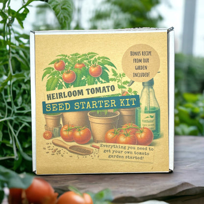 Kit - Heirloom Tomato Starter Kit: Grow Your Own Delicious Heritage Tomatoes
