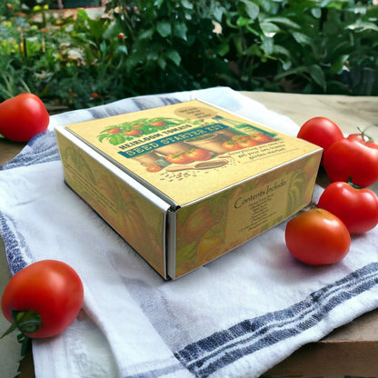 Kit - Heirloom Tomato Starter Kit: Grow Your Own Delicious Heritage Tomatoes