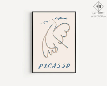 STATEMENT WALL | Neutral White Matisse, Leo Gestel, Picasso, Mondrian, Kandinsky (available handframed or unframed)