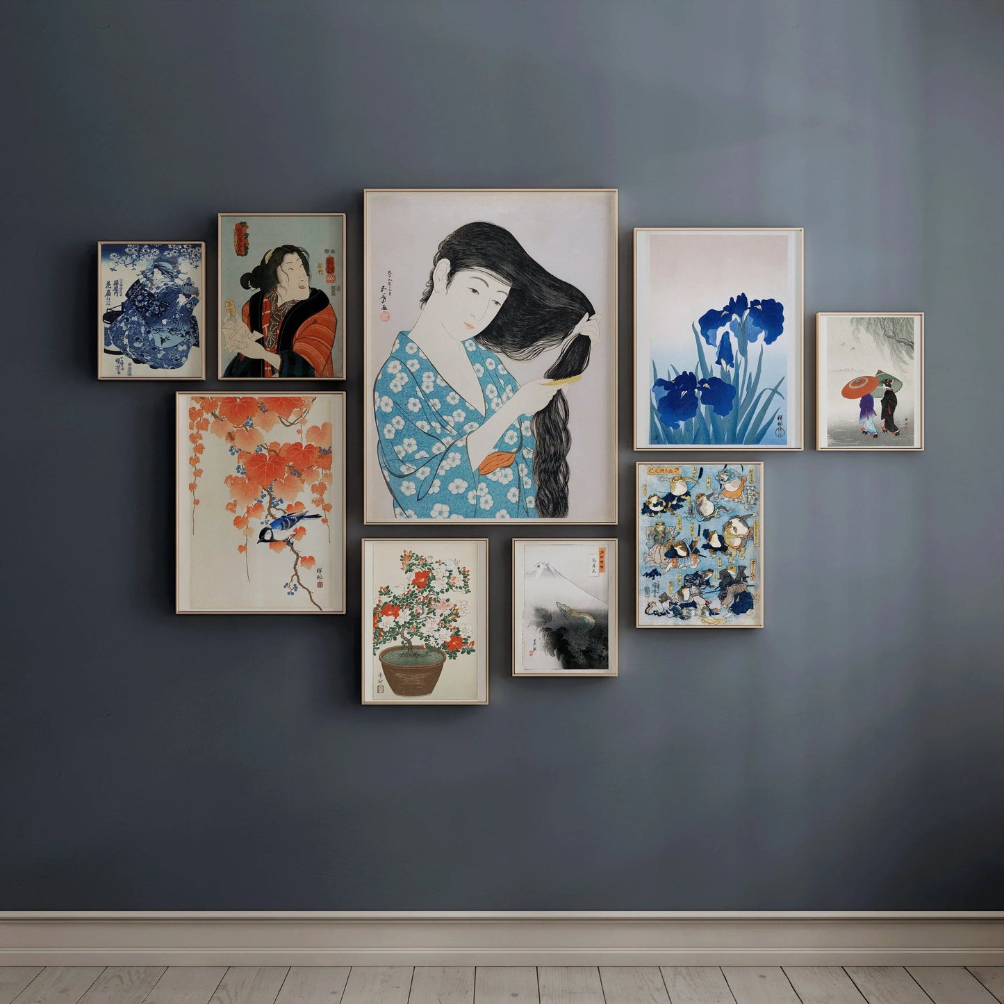 Japanese Art Prints: Vintage Utagawa Kuniyoshi, Ohara Koson, Goyo Hashiguchi