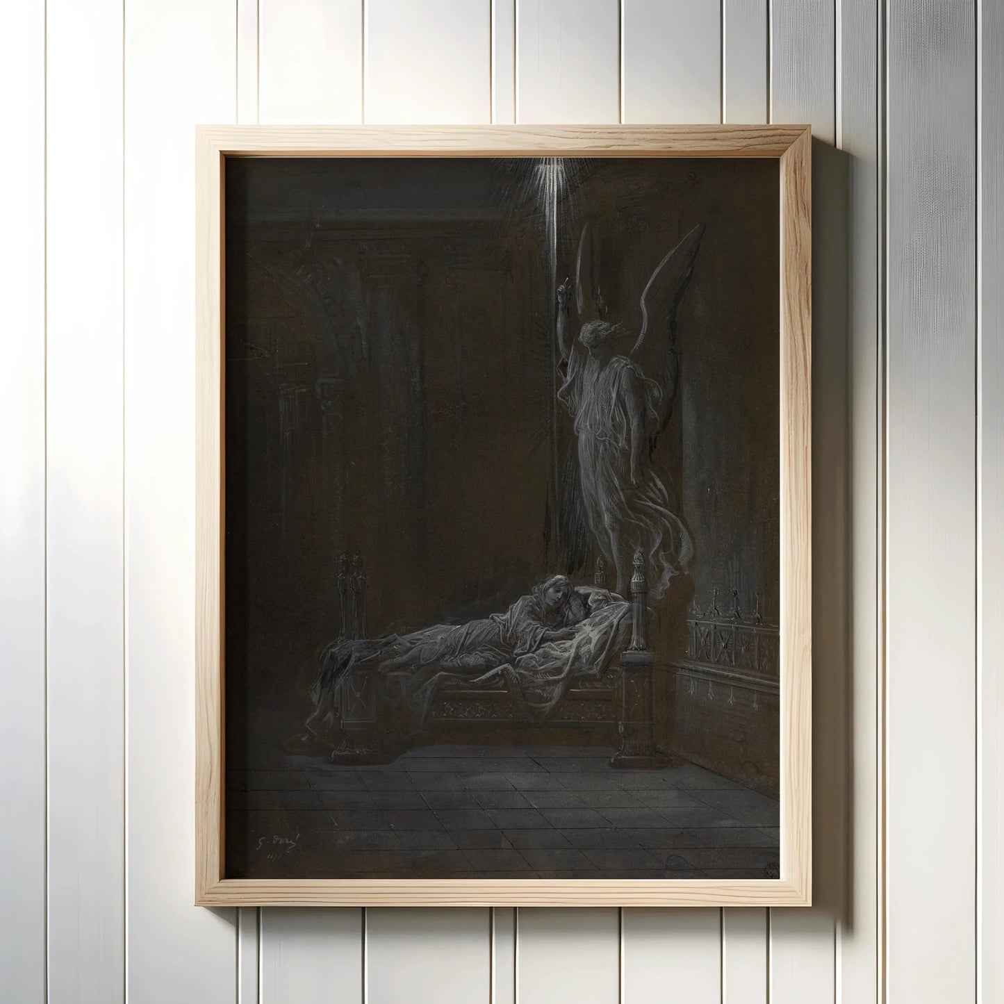 Dark Visions Wall Art: Mythical Spiritual Prints Set