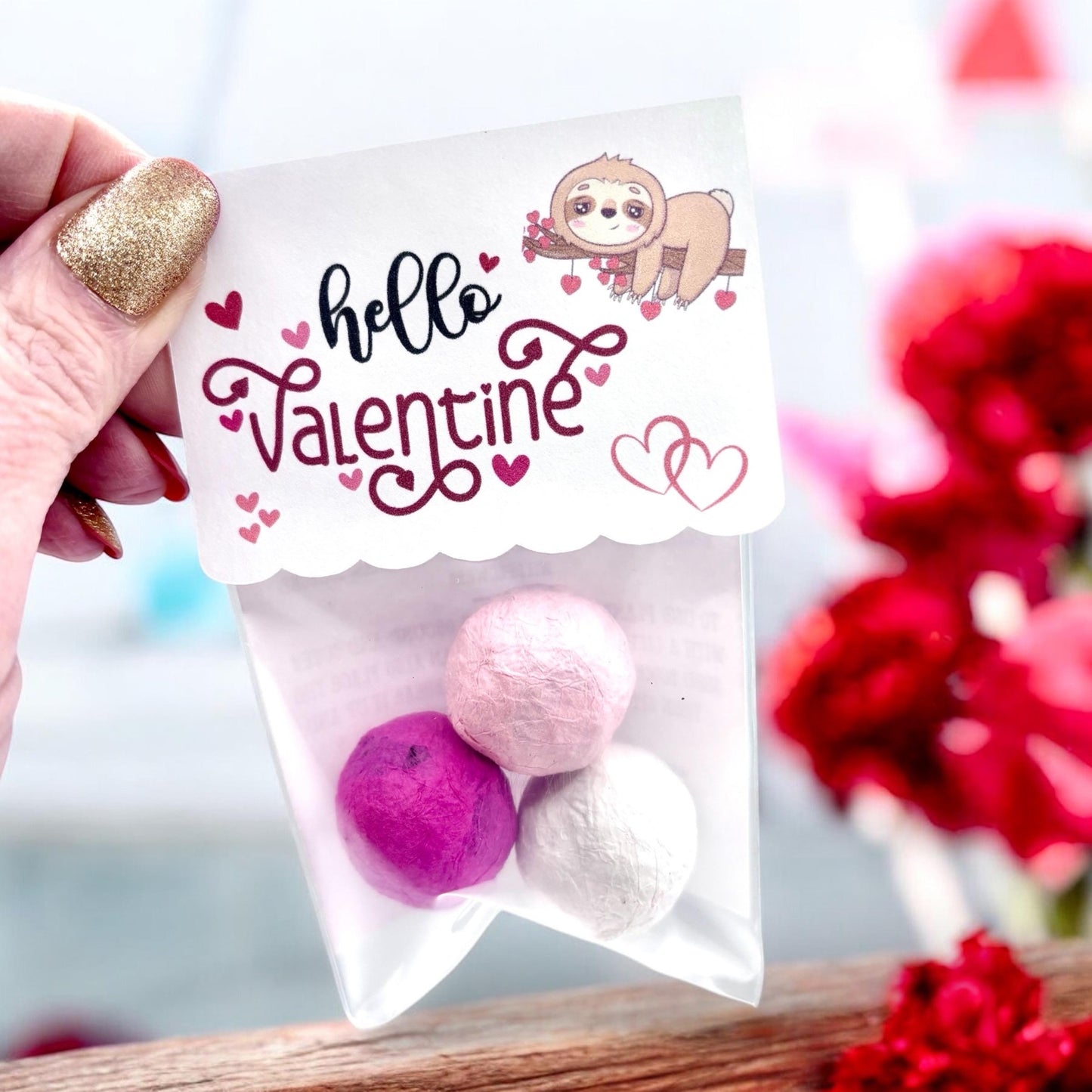 Seed Bombs - 3 Pack - Valentines Day Themed - NEW DESIGNS - Canadian Wildflower