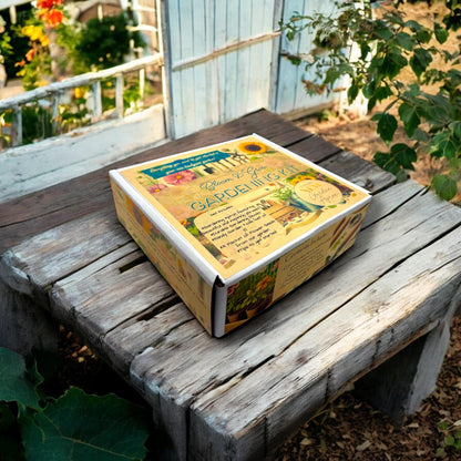 Kit - Bloom & Grow Garden Starter Kit with Garden Apron, Cosmo seeds, Gloves and Gardening Tools