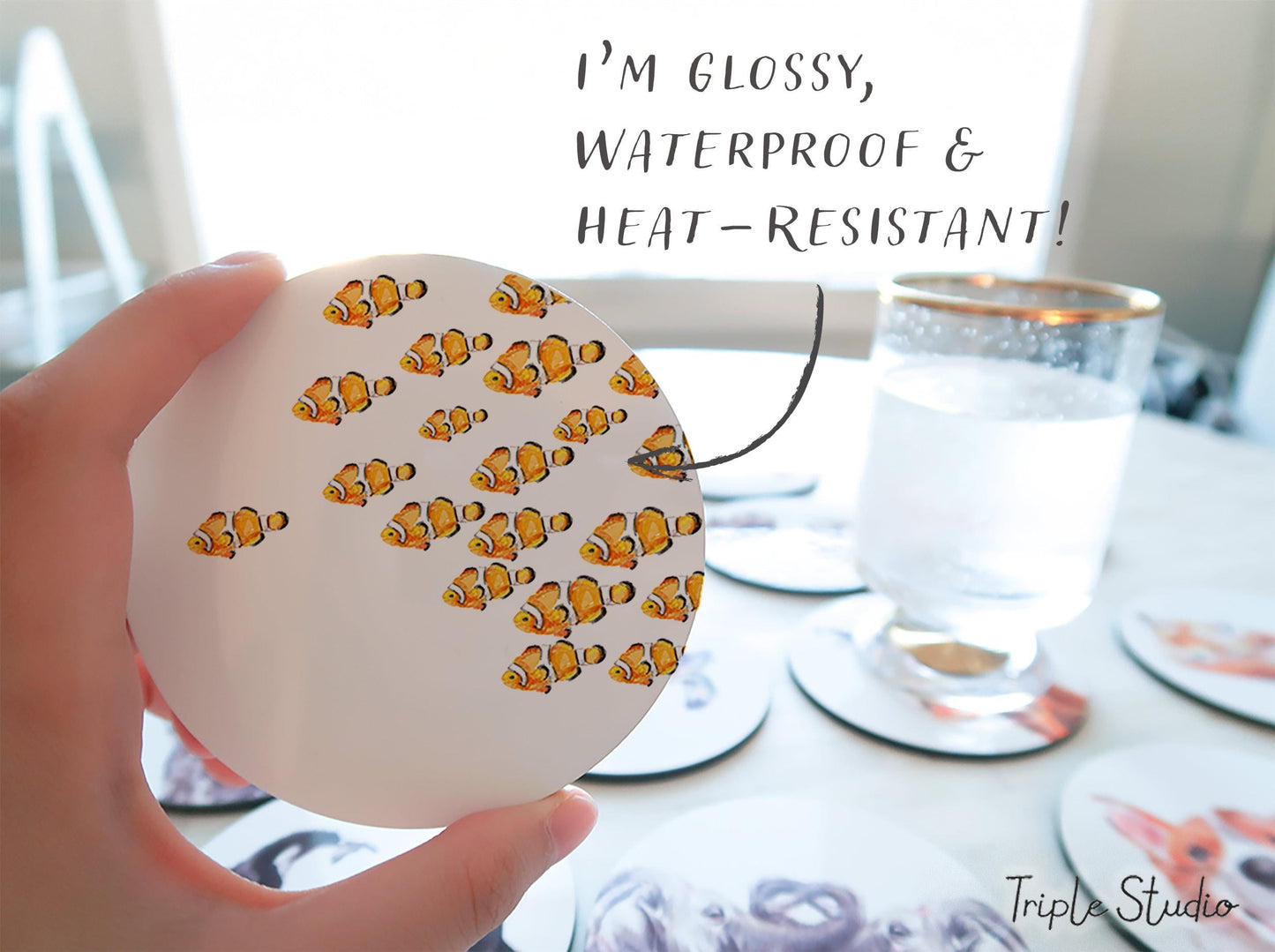 Clownfish Coaster