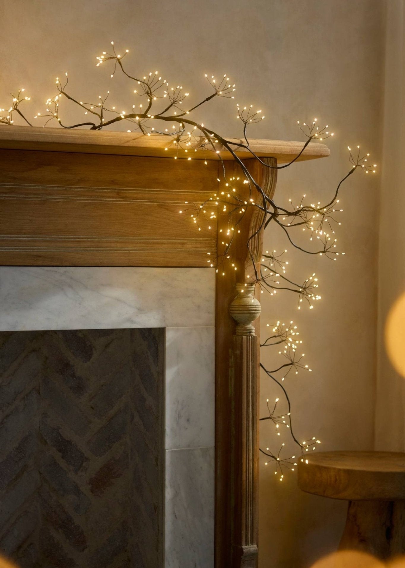 Illuminated LED Branch Garland