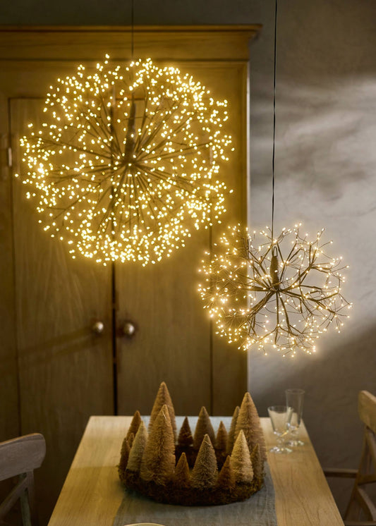 Illuminated LED Branch Sphere