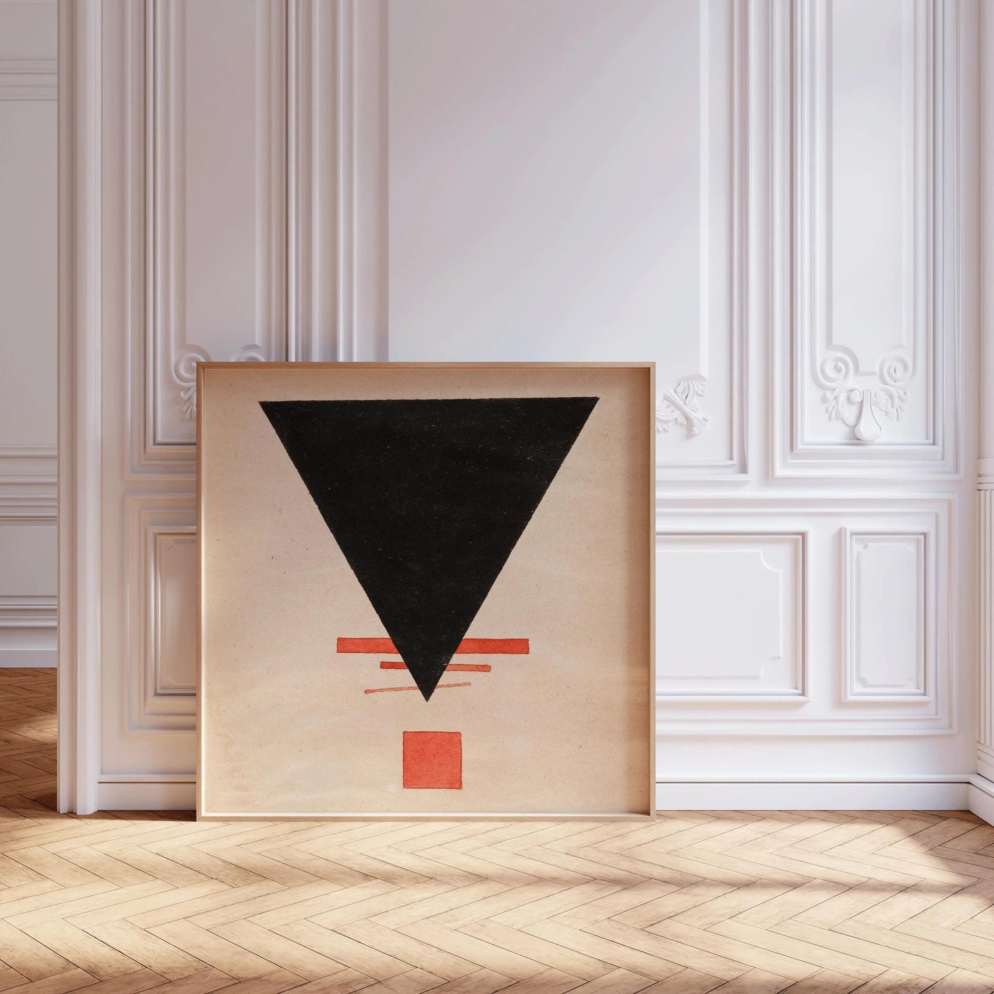 Ilya Chashnik Suprematism Art Print: Vintage Mid-Century Modern Abstract (Giclee)