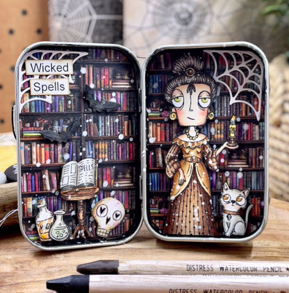 AALL and Create - A7 Stamp Set - Wee Witch