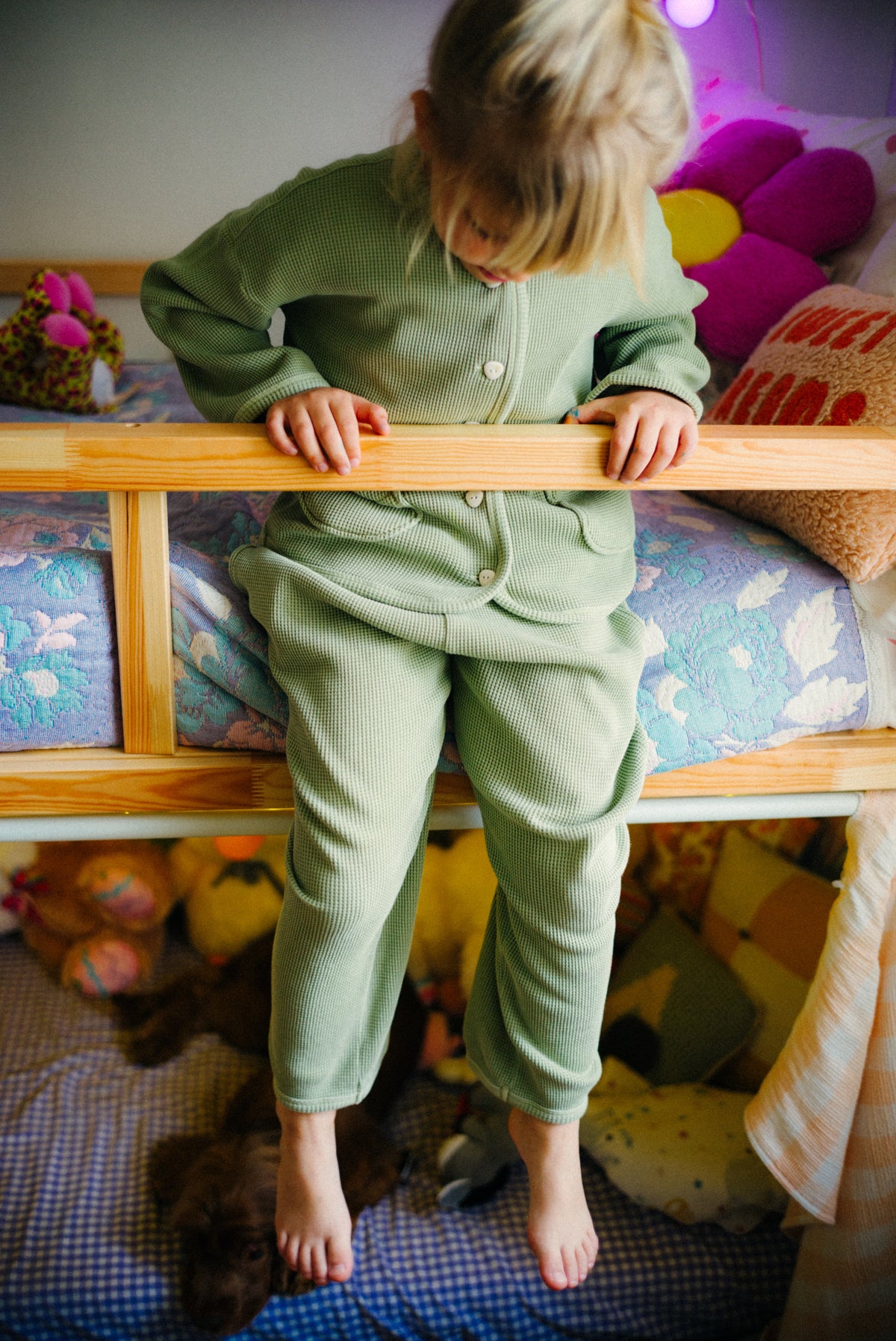 The Comfy Organic Cotton Trousers - GREENSTONE