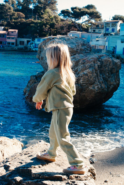 The Comfy Organic Cotton Trousers - GREENSTONE