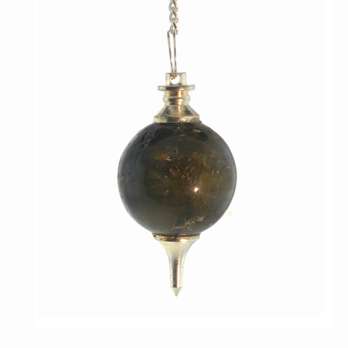 Labradorite Ball and Point Pendulum - 3 Pack