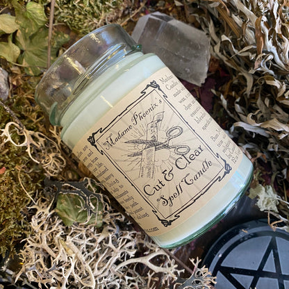 Cut and Clear Spell Candle