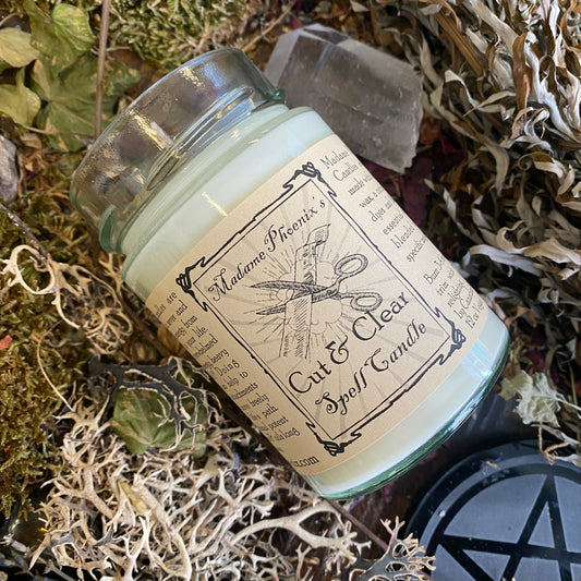 Bougie de Rituel « Couper et Nettoyer »
